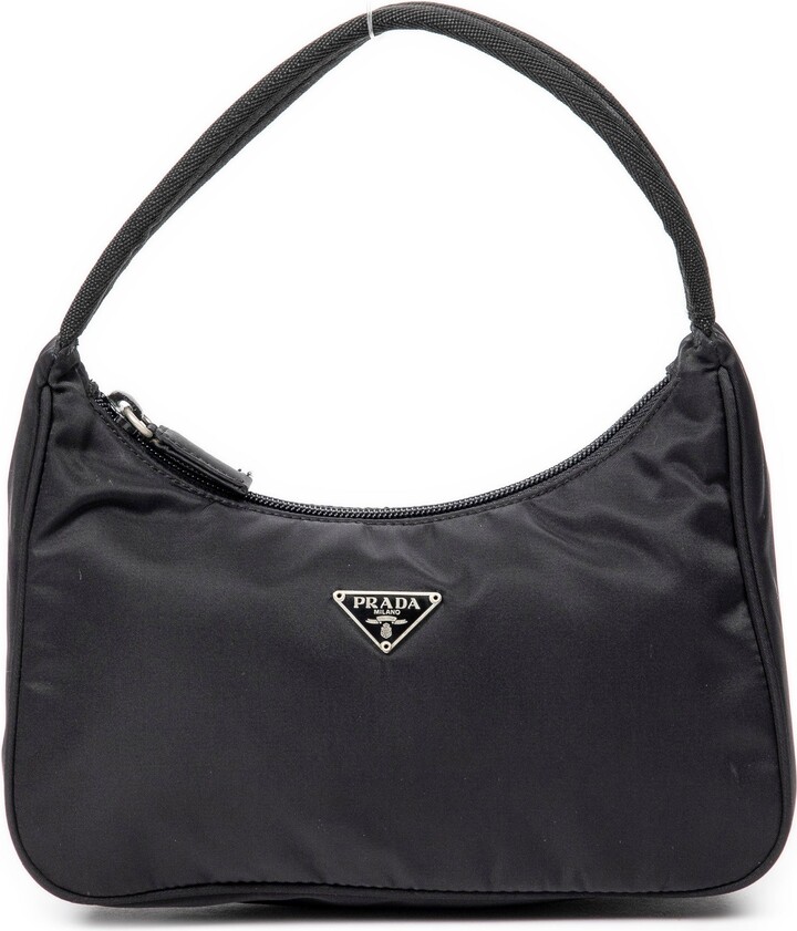 PRADA-Logo-Nylon-Leather-Boston-Bag-Hand-Bag-Black-BL0567 – dct-ep_vintage  luxury Store