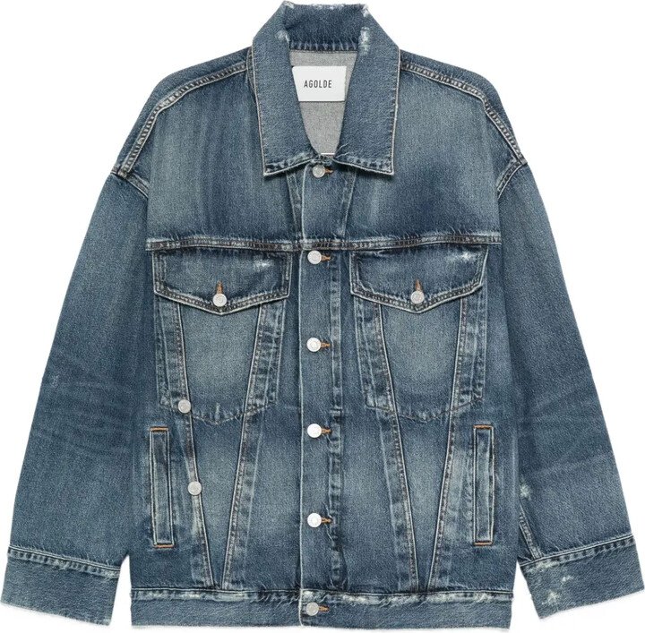 AGOLDE Buttoned Denim Jacket