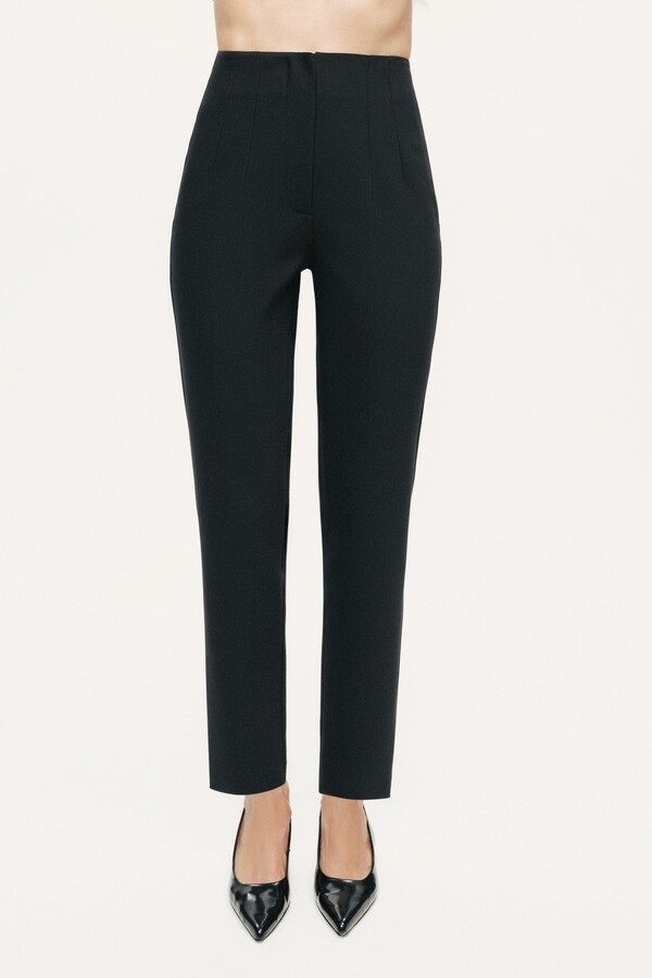 Nocturne Sculpt High-Rise Cigarette Trousers