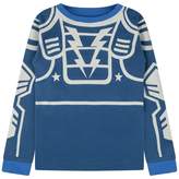 Thumbnail for your product : Stella McCartney KidsBoys Blue Rowbow Louie Pyjama Set