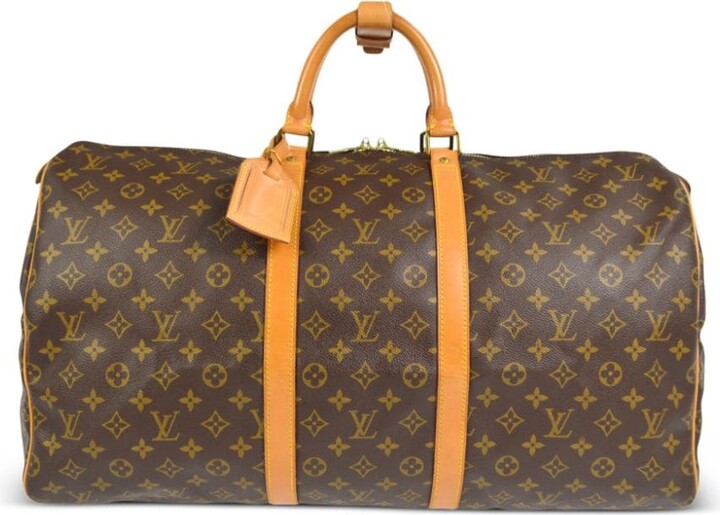 Louis Vuitton 1991 pre-owned Monogram Keepall Bandouliere 55 Travel Bag -  Farfetch