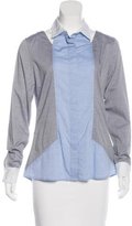 Thumbnail for your product : Jonathan Simkhai Cutout Button-Up Top w/ Tags