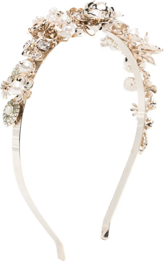 Rosantica Bouquet embellished headband