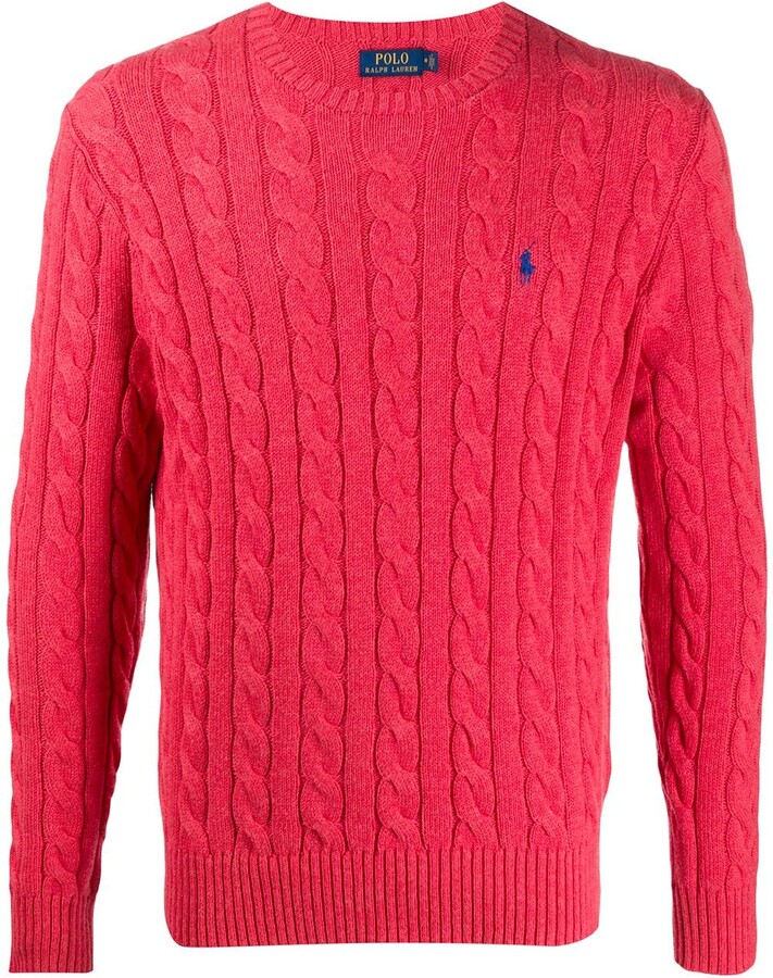 Polo Ralph Lauren Red Men's Sweaters | ShopStyle