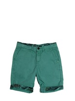 Thumbnail for your product : Paul Smith Gabardine Cotton Bermuda Shorts