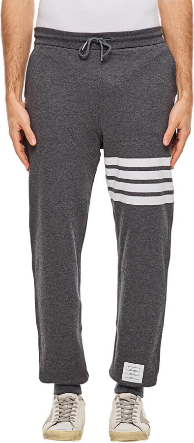 Thom Browne Classic Sweatpant In Classic Loopback W/ Engineered 4 Bar