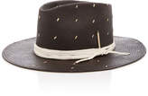 Thumbnail for your product : Nick Fouquet Rain Dog Ribbon-Trimmed Straw Hat