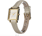 Thumbnail for your product : Timex Women's Classic Dress Watch | Square Case Metallic Leather Strap