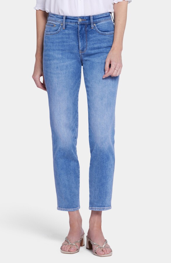 NYDJ Stella High Waist Ankle Tapered Jeans