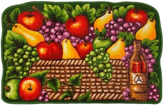 Daniels Bath & Byound Sweet Apple Kitchen Fruit Mat Rug 