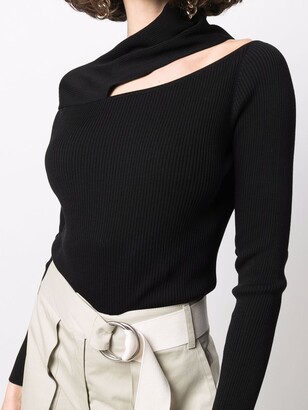 Eudon Choi Cut Out-Detail Knitted Top