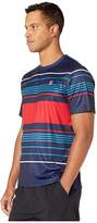 Thumbnail for your product : Fila Heritage Tennis Striped Crew (Navy/Chinese Red/Turkish Tile) Men's Clothing