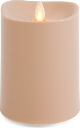 TJMAXX 4.5In Flameless Pillar Candle