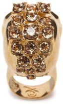 Thumbnail for your product : Alexander McQueen Explosion Punk Skull Cocktail Ring