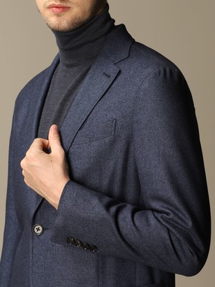 Ermenegildo Zegna Blazer Jacket In Silk And Cashmere