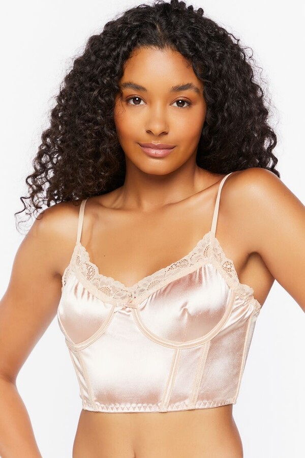 Nude Satin Bra, Shop The Largest Collection