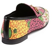Gucci x Ken Scott New Jordaan Floral Loafers