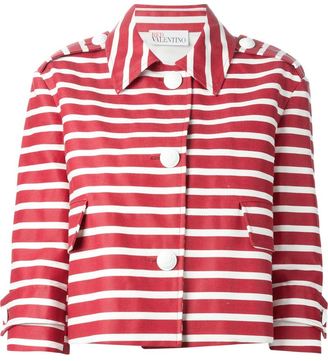 RED Valentino striped jacket