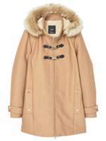 Thumbnail for your product : MANGO Furry hooded parka