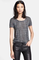 Thumbnail for your product : The Kooples SPORT Python Burnout Jersey Tee