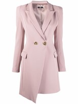 Thumbnail for your product : Elisabetta Franchi Double-Breasted Blazer Dress