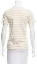 Thumbnail for your product : Chloé Stripe Print Short Sleeve Top