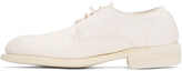 Thumbnail for your product : Guidi White Leather Derbys