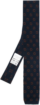 Lardini embroidered tie