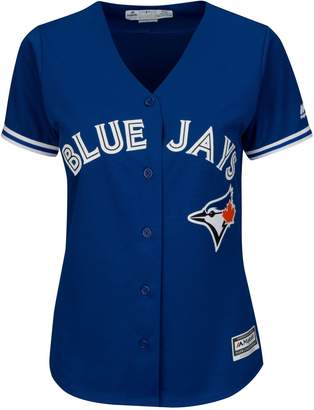 Majestic Toronto Blue Jays 2016 Cool Base Women's Replica Alternate MLB Baseball Jersey