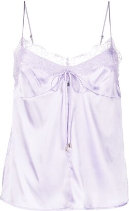 Purple Lace Camisole | ShopStyle