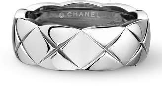 Chanel Small White Gold Co Co Crush Ring