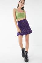 Thumbnail for your product : Urban Outfitters Tanner Floral Smocked Mini Skirt