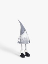 Thumbnail for your product : John Lewis & Partners Snow Mountain Wobbly Gonk, Grey