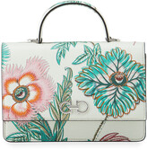 Thumbnail for your product : Ferragamo Vara Floral-Print Leather Mini Crossbody Bag