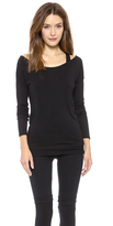 Thumbnail for your product : So Low SOLOW Off the Shoulder Top