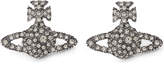 Vivienne Westwood Jewellery Grace orb sterling silver stud earrings