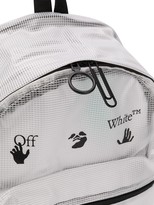 Thumbnail for your product : Off-White Matte Logo Print Backpack