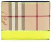 Thumbnail for your product : Burberry Haymarket check billfold wallet
