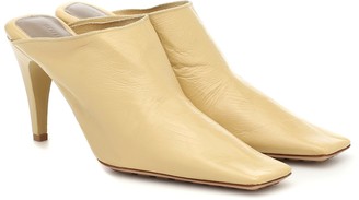 bottega veneta leather mules