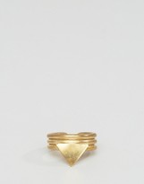 Thumbnail for your product : Made Triangle Layered Ring