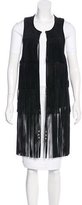 Thumbnail for your product : Thomas Wylde Suede Fringe Vest