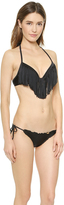 Thumbnail for your product : Luli Fama Cosita Buena Fringe Bikini Top