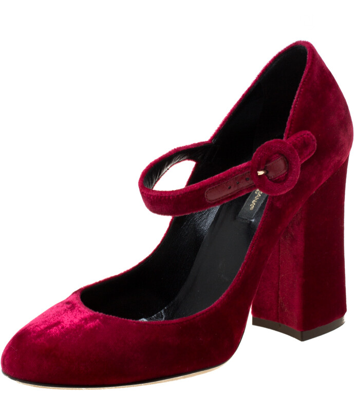 burgundy mary jane heels