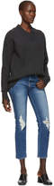 Thumbnail for your product : Frame Blue Le High Straight Jeans