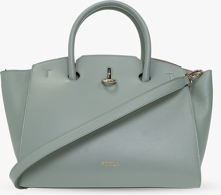 Furla 'Genesi Medium' Shopper Bag Green ShopStyle