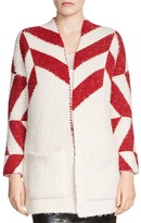 Thumbnail for your product : Maje Milady Color-Block Cardigan