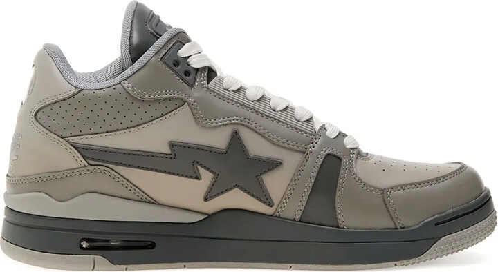 A Bathing Ape Bape Clutch Sta™ #1 star-patch hi-top sneakers