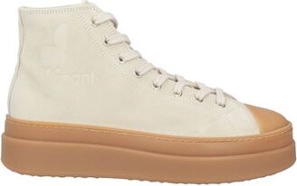 Isabel Marant White Bilsy Vintage Sneakers - ShopStyle