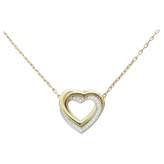 Trinity Yellow Gold Necklace 