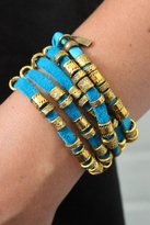 Thumbnail for your product : Vanessa Mooney Harmony Wrap in Turquoise